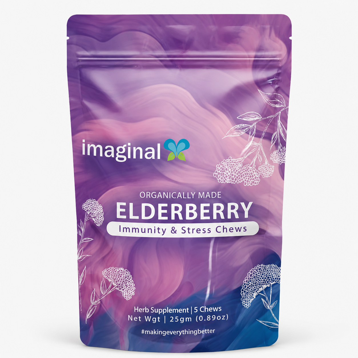 Elderberry Immunity & Stress Chews - Imaginal Biotech